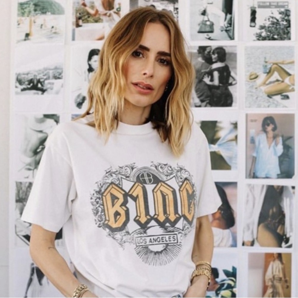 Anine Bing Graphic Print T-Shirt, Size S